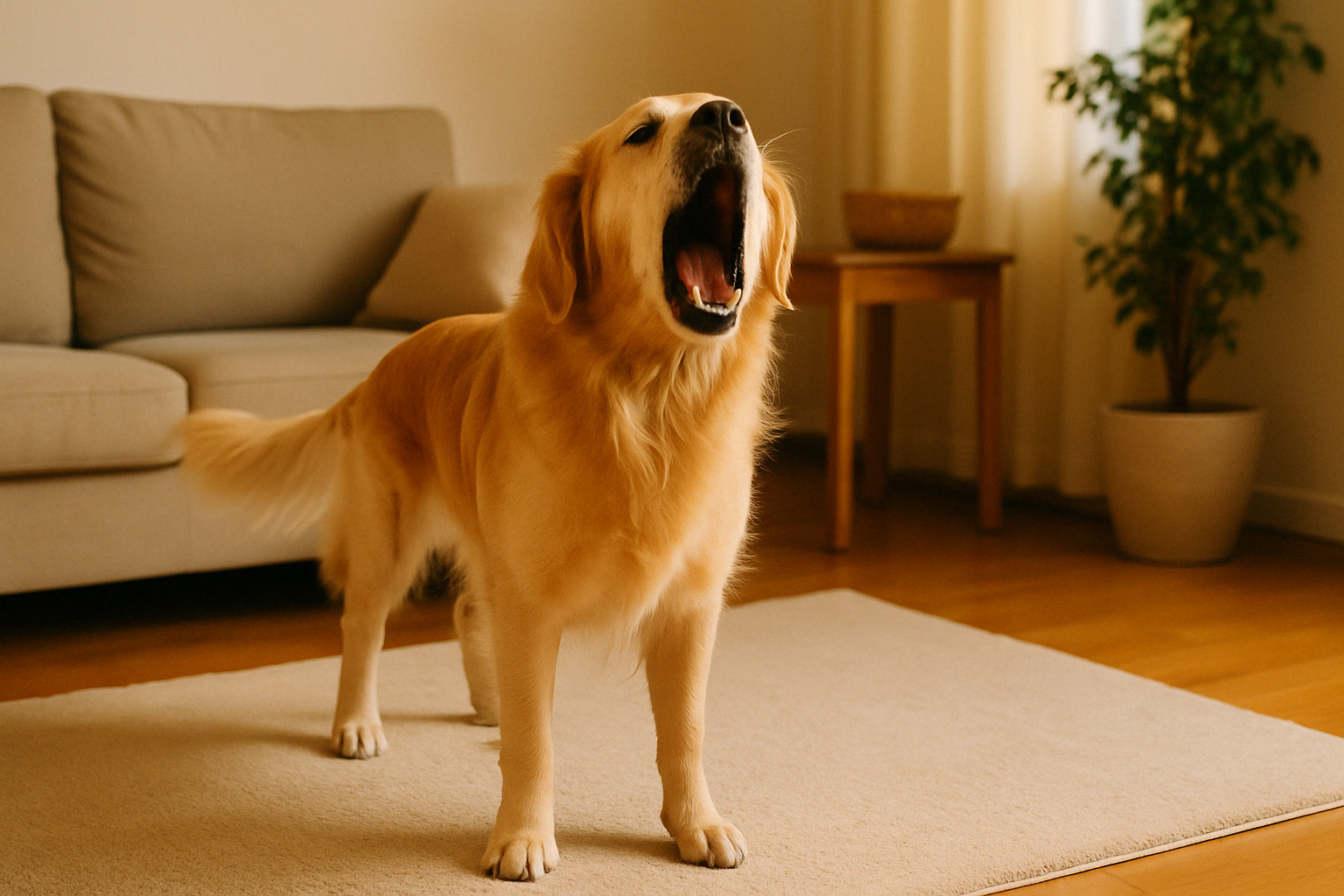 Chien hyperactif
